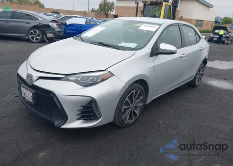 2017 Toyota Corolla Se z USA, uszkodzony, nr VIN 5YFBURHE0HP654872